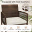 Tabourets de bar avec chaises et accoudoirs-242414048