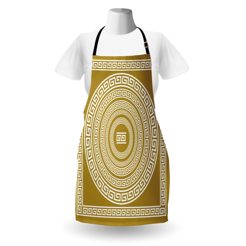 Geometric Bib Apron