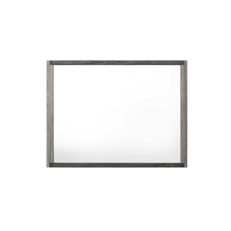 Jehoram Gray Finish Mirror