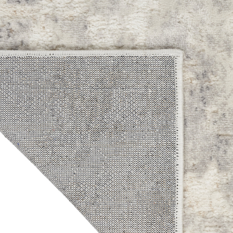 Tapis ivoire gris Calvin Klein CK005 Enchanting 3 pi 2 po x 5 pi, Tapis de couloir 2 pi 3 po x 7 pi 3 po