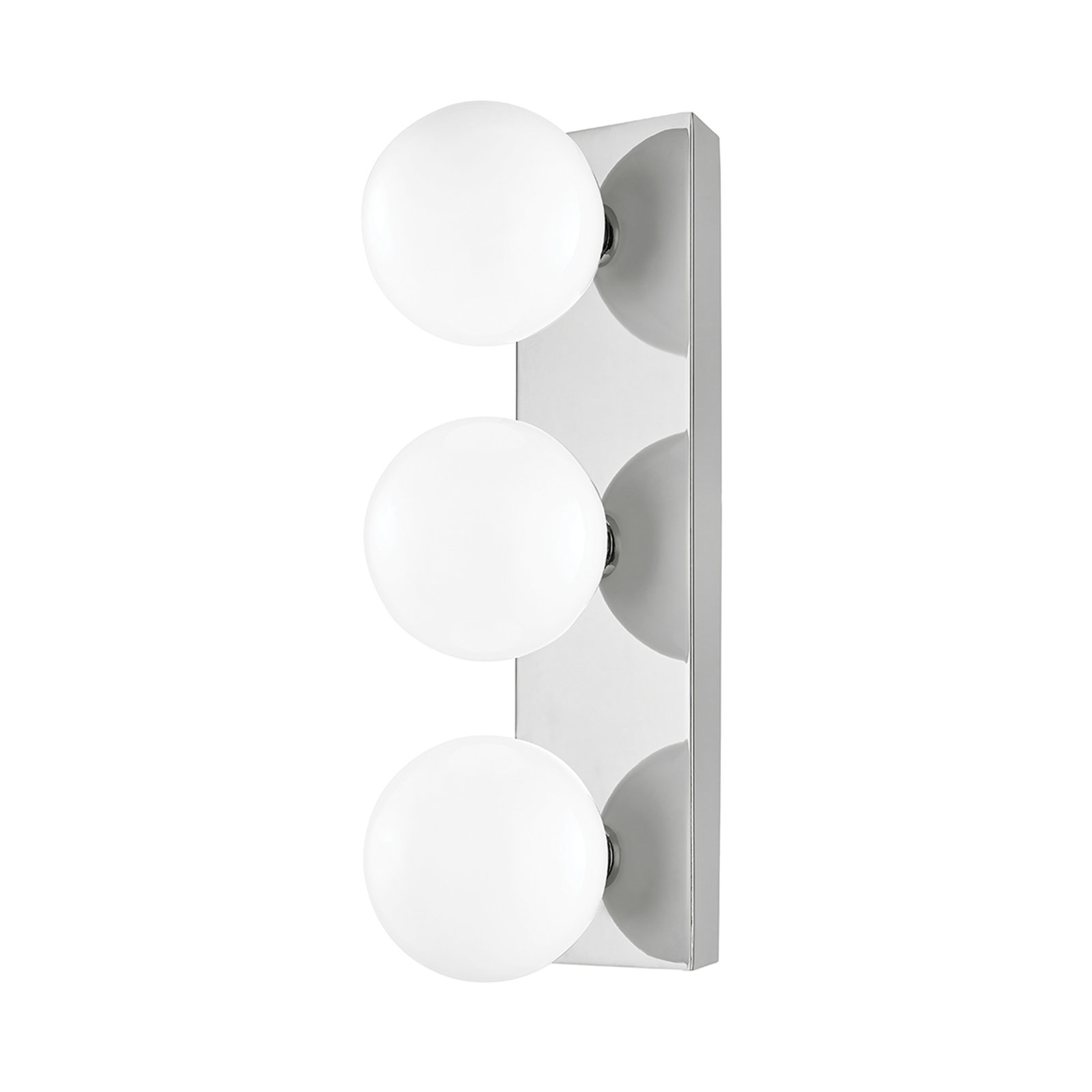 Aspyn 3-Light Dimmable Vanity Light, Polished Nickel