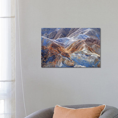 Death Valley Badlands by Brian Wolf - Wrapped Canvas Print