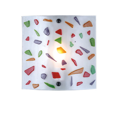 Metro Fusion Flush Mounted Sconce