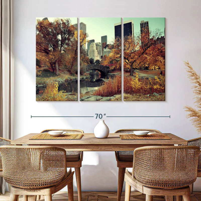 Sebbie Central Park Autumn, 42" H x 65" W