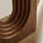 Narrow Console Table with Unique Loopback Design-819735462