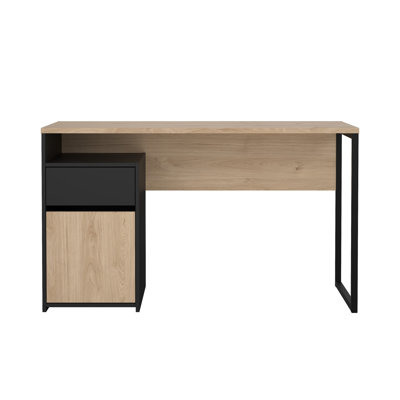 Waard Home Office Writing Desk with 1 Door and 1 Drawer by Ebern Designs