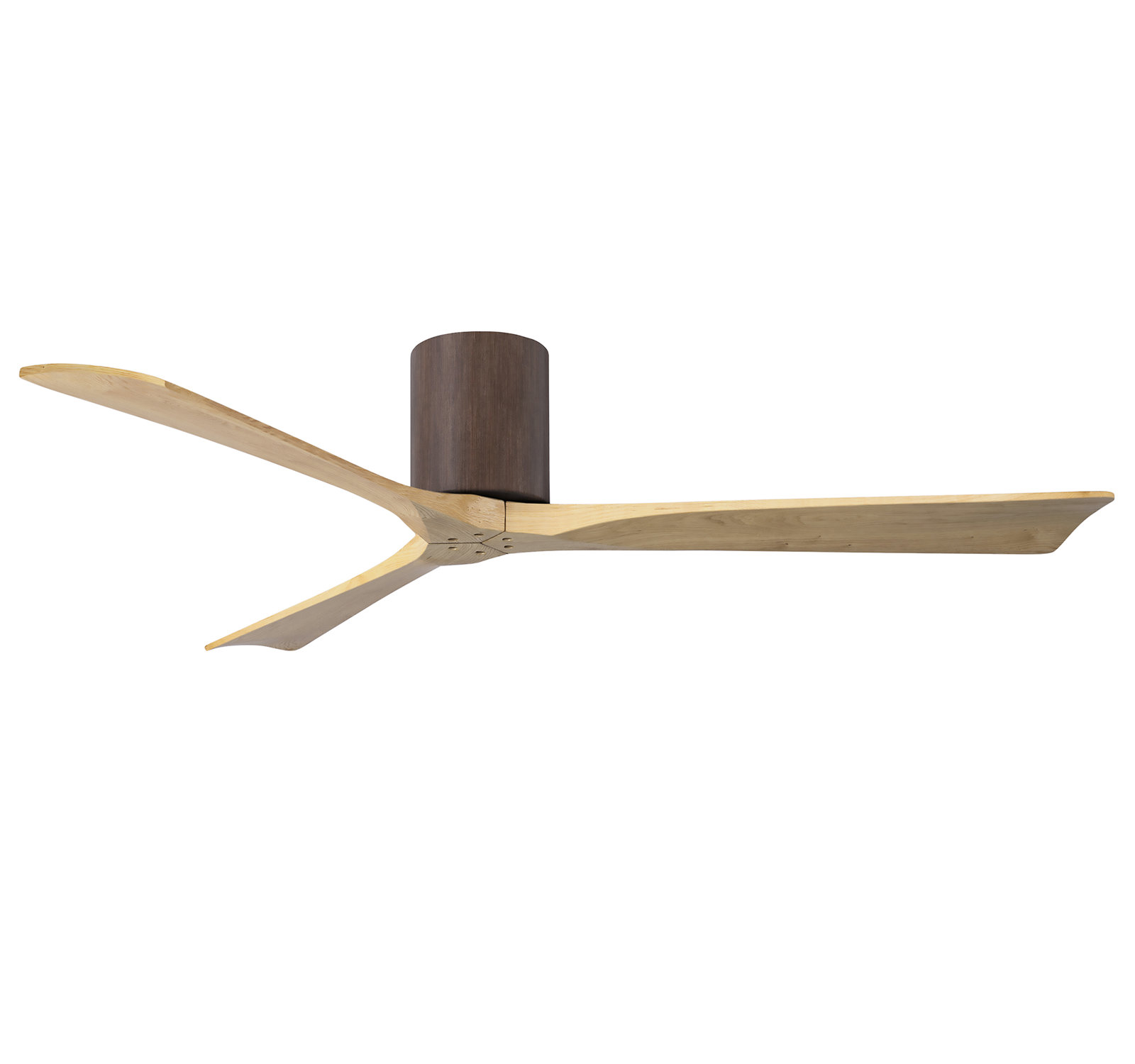 Olivier Ceiling Fan, Walnut, Light Maple Tone, 60"