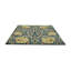 Handmade Wool Floral Area Rug-1880176062