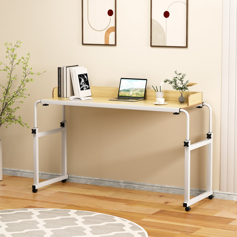 Très grande table pour lit avec roulettes
