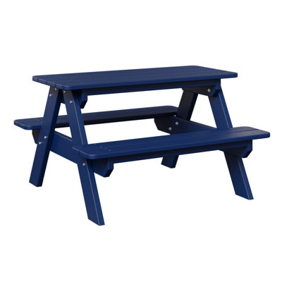 Berlin Gardens Kids Rectangular Picnic Table