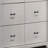 6-Drawer Dresser, 57"W  With Black Handles-664468422