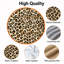 Leopard Print Shower Curtain (Brown)