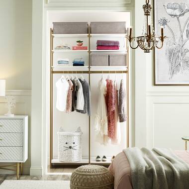 Martha Stewart Hanging, Shoe Storage & 3 Drawer System – California Closets