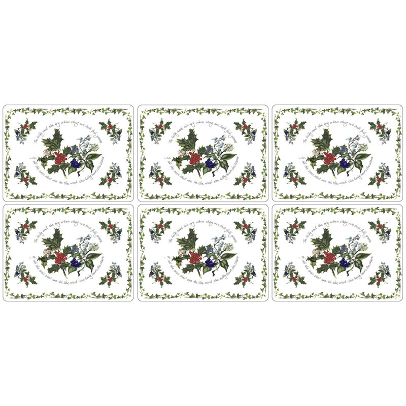 12 Piece Cork Placemats and Coasters Set