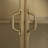 Parisian Arched Glass Door Metal Sideboard-989473690