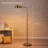 50"Adjustable Floor Lamp,E26 Socket, 10-Inch Base