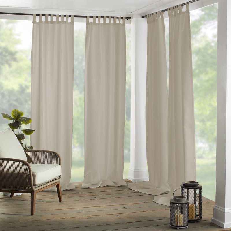 Rideau simple obscurcissant Jarret, Taupe, l 52 po x L 108 po