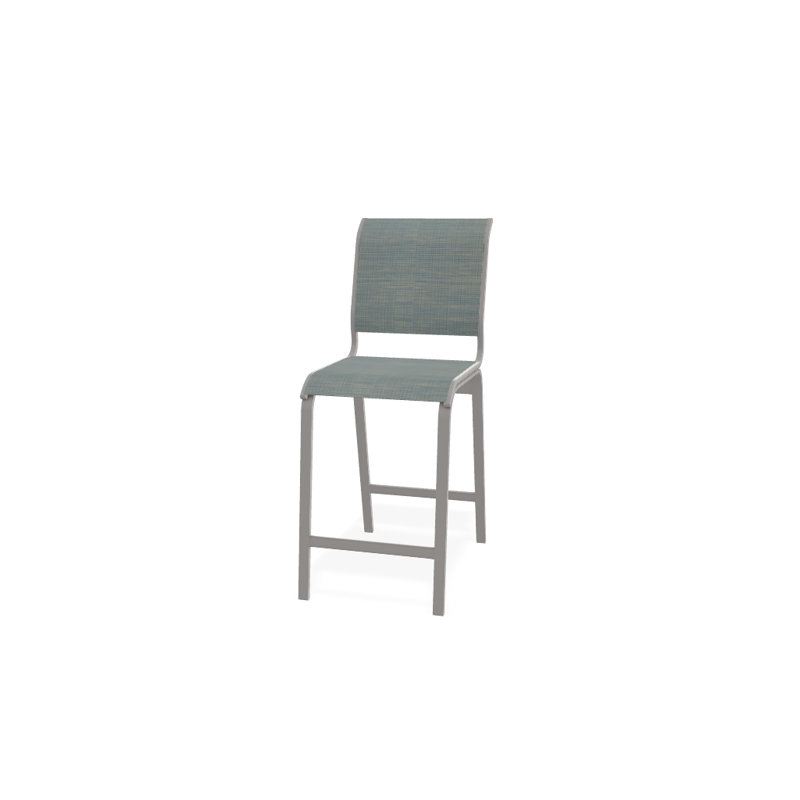 Tabouret de bar 26 po Holna, Gris chaleureux texturé, Baja