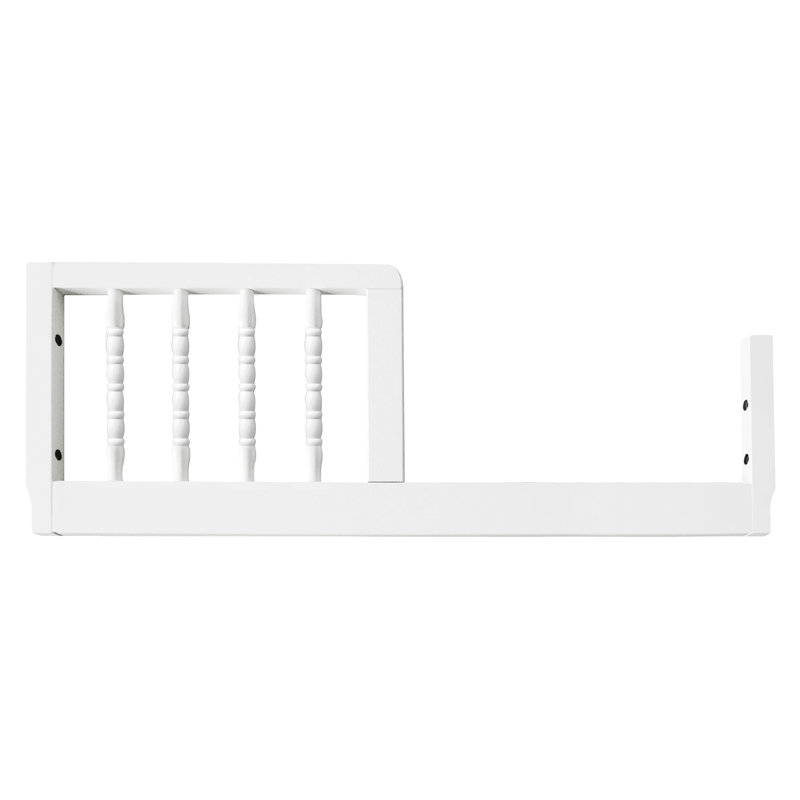 Mini barre de lit pour tout-petit Jenny Lind, Blanc