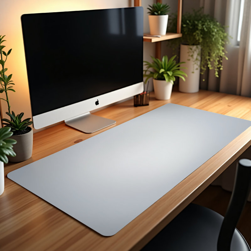 Polyester Desk Pad, 23.6x13.8