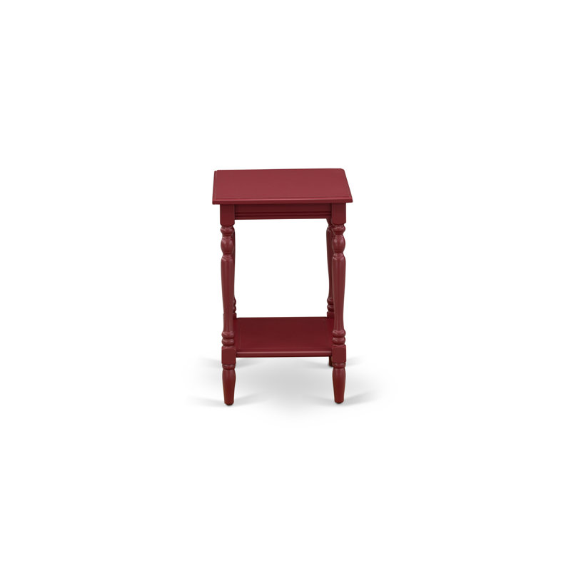 Table de chevet moderne Bedford, Bourgogne