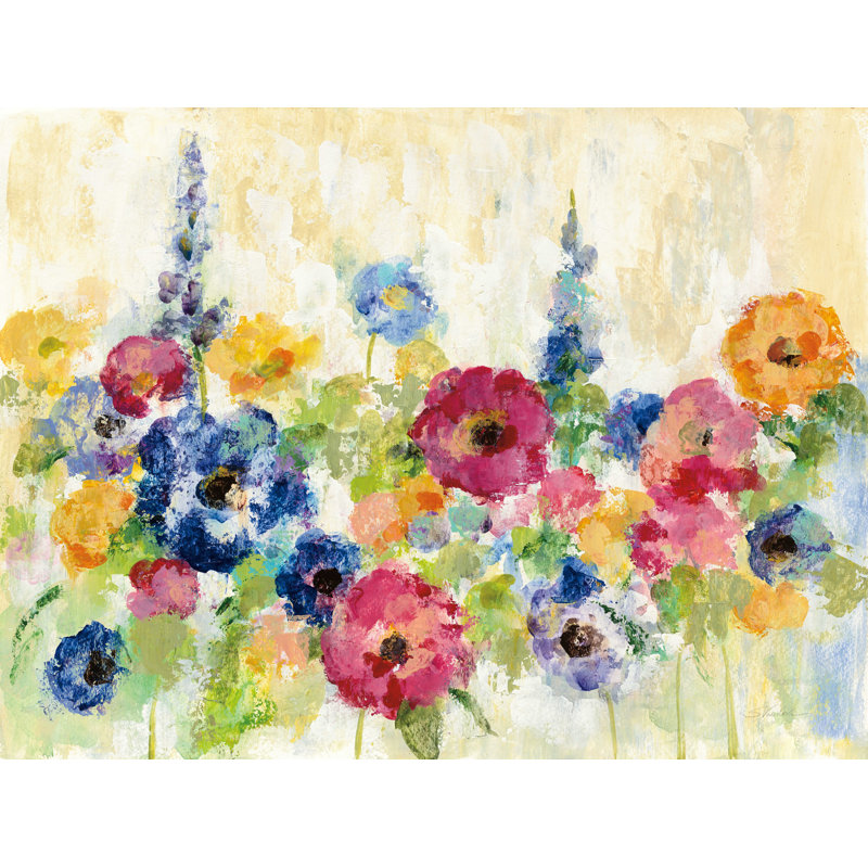 «Sunshine Field Flowers», reproduction sur toile, H 12 po x l 16 po x P 1,25 po