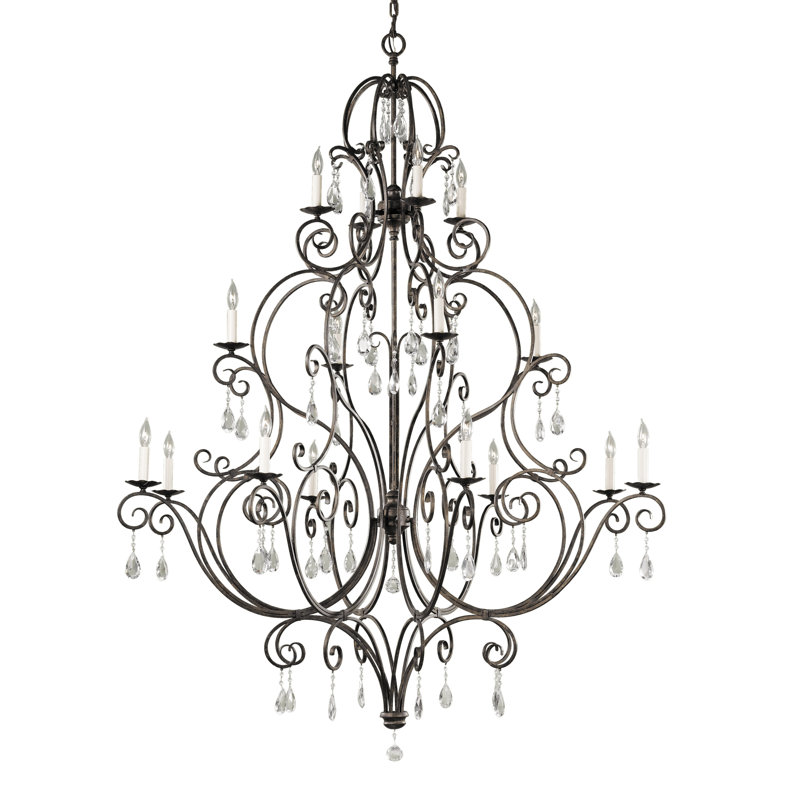 Amarious 16 - Light Tiered Chandelier