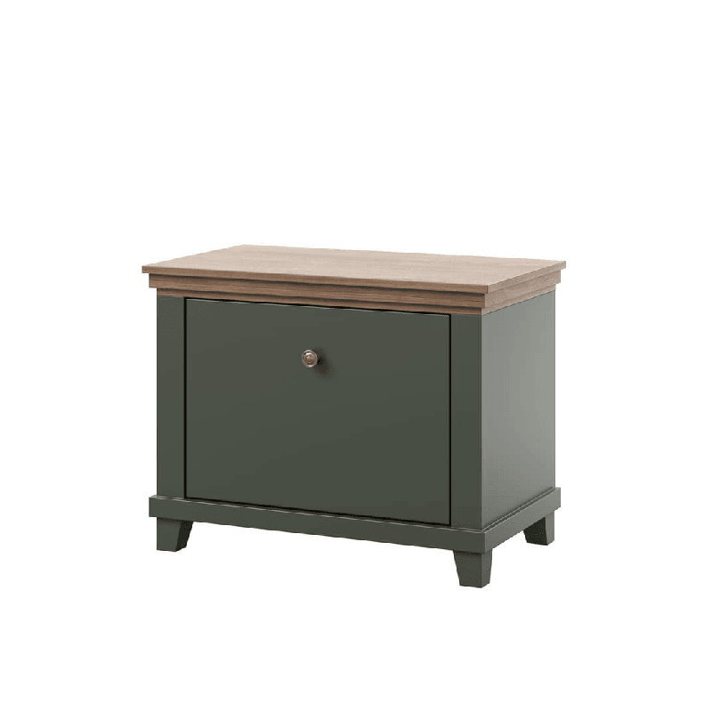Abbilyn Shoe Storage Cabinet, Green