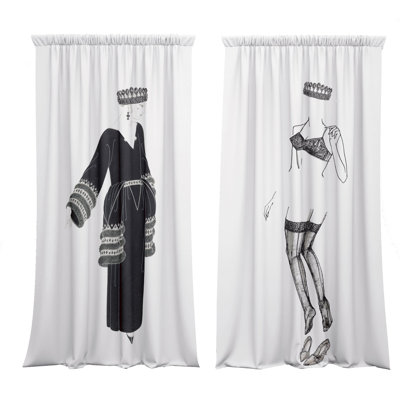 Velvet Blackout Curtain Panel Pair