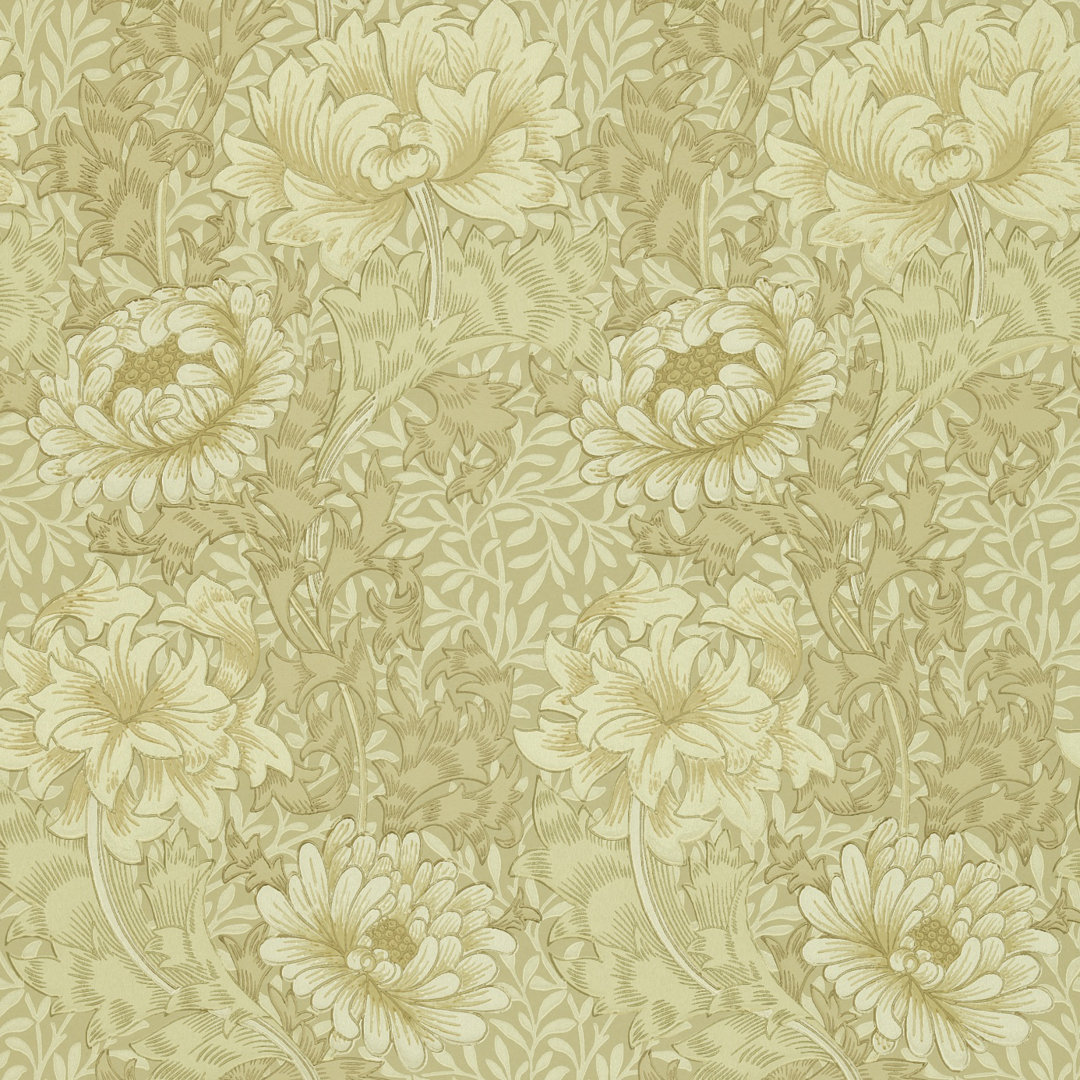 Tapete Chrysantheme 10,05 m x 52 cm