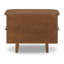 Table de chevet Torin - Placage de noyer brun foncé