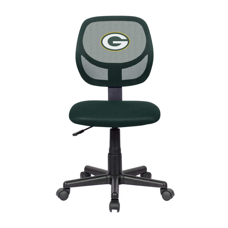 NFL Armless Task Chair, Green Bay Packers