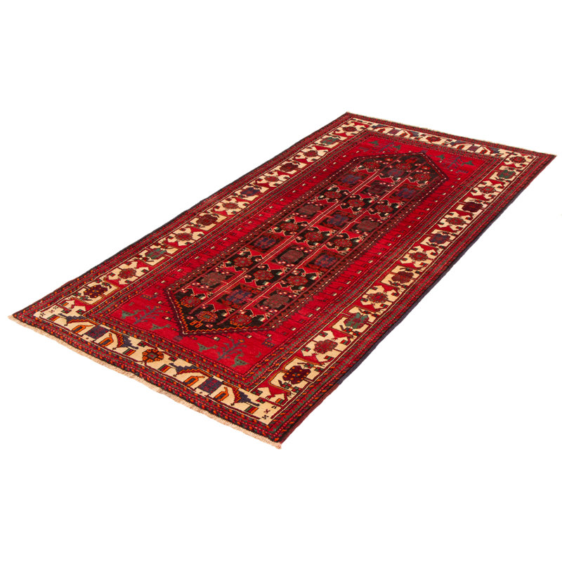 Tapis rouge foncé Croci Anatolian 5 pi 0 po x 9 pi 10 po