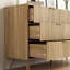 Ensemble de chambre à coucher 3 pièces (1 commode + 2 armoires)-1089702228
