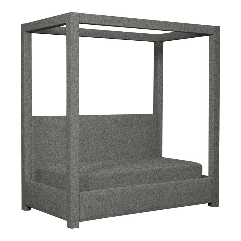 Thom Filicia Home Twin Solid Wood Daybed, Ian Pewter