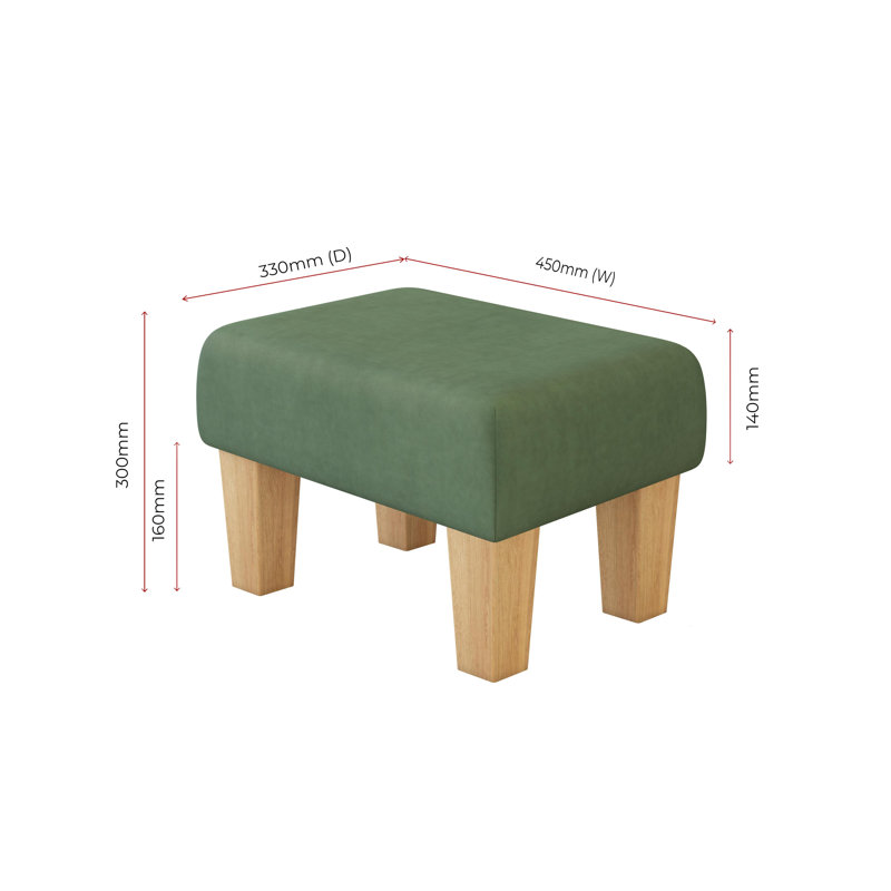 Autryville Wood Contemporary Leg, Natural, Velvet, Aqua Blue