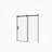 Frameless Sliding Shower Door,5/16" (8Mm) Thick SGCC Tempered Clear Glass,Double Side Easy Clean Coat-118574734