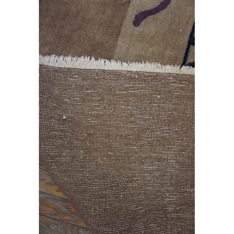 Hand Knotted Wool Area Rug