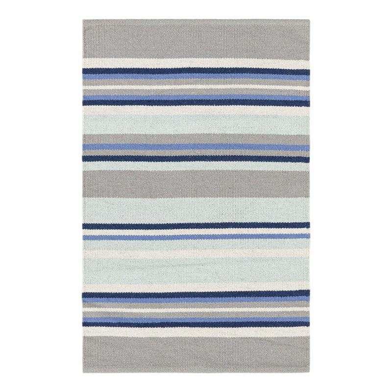Aareona Cotton Geometric Indoor Rug, Rectangle 2' x 3'1"