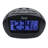 Atomic Tabletop Clock in Black with Alarm