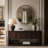 Ania Iron Round Wall Mirror