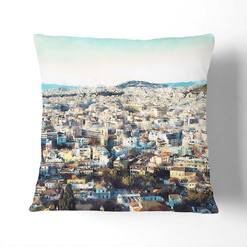 Square Cushion, 55cm H x 55cm W x 20cm D, Stone