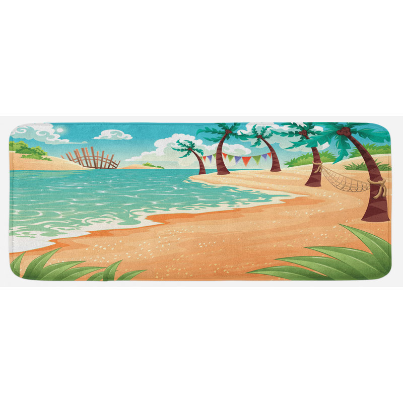 Tapis de cuisine tropical