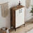 Metal Parts Shoe Cabinet