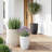 PE Tapered Round Pot Planters Set