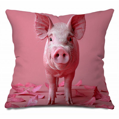 Pig Throw Pillow, Animal  Pillows