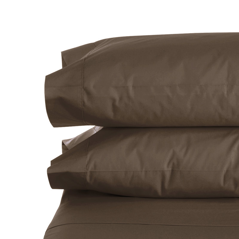 Taie d'oreiller , Taies d'oreiller pour grand lit, Chocolat