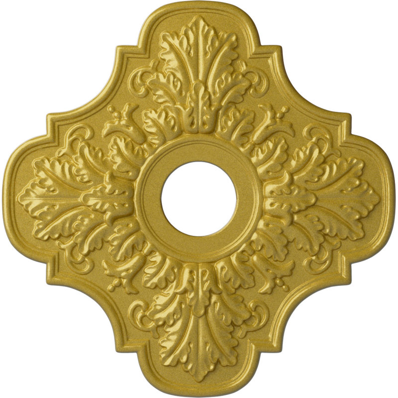 Médaillon de plafond Endurathane Terrones Butterfly, 17 7/8 po x P 3 7/8 po x P 1 po (convient aux auvents jusqu'à 3 7/8 po)