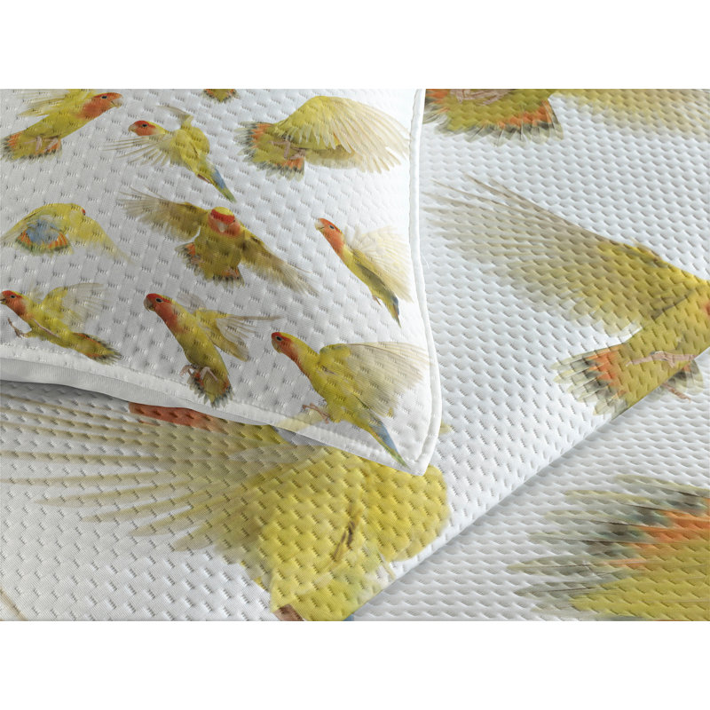 Farmhouse / Country Coverlet, King Bedspread + 2 Shams