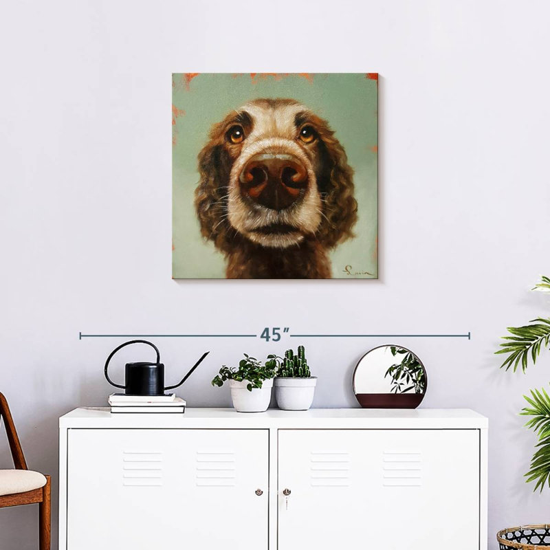 Brampt Follow Your Nose III, 24" H x 24" W